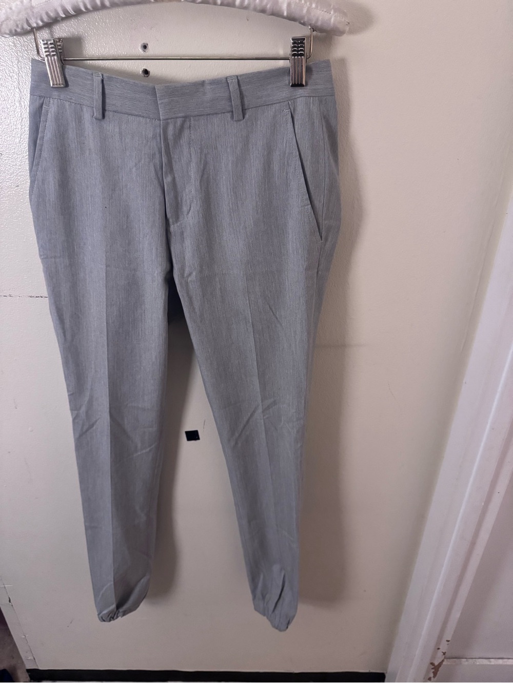 ASOS Light Gray Women's Tailored Track Joggers size 26